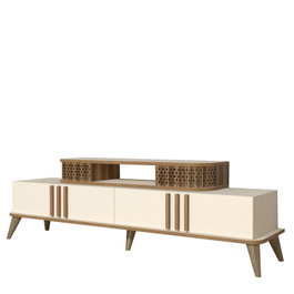 Hanah Home Mueble para televisor Eylul - Crema